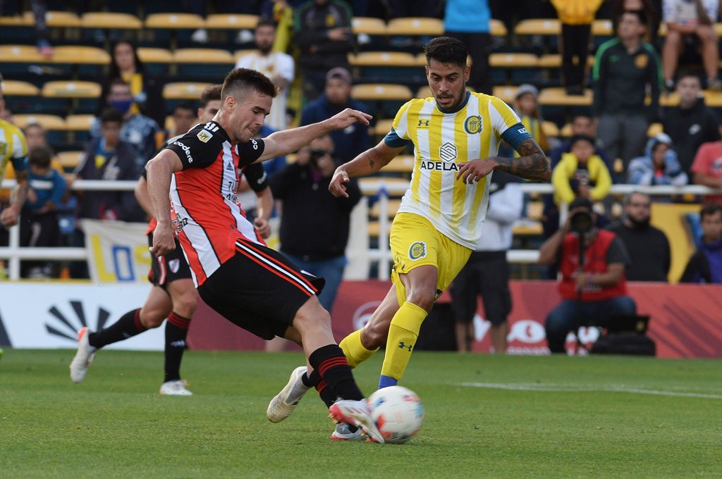 River estrenó el título con un empate en Rosario ante Central