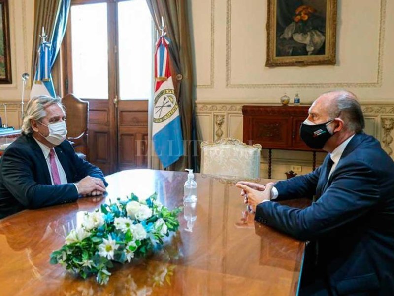 Perotti con el Presidente Fernández, por la inseguridad en Santa Fe