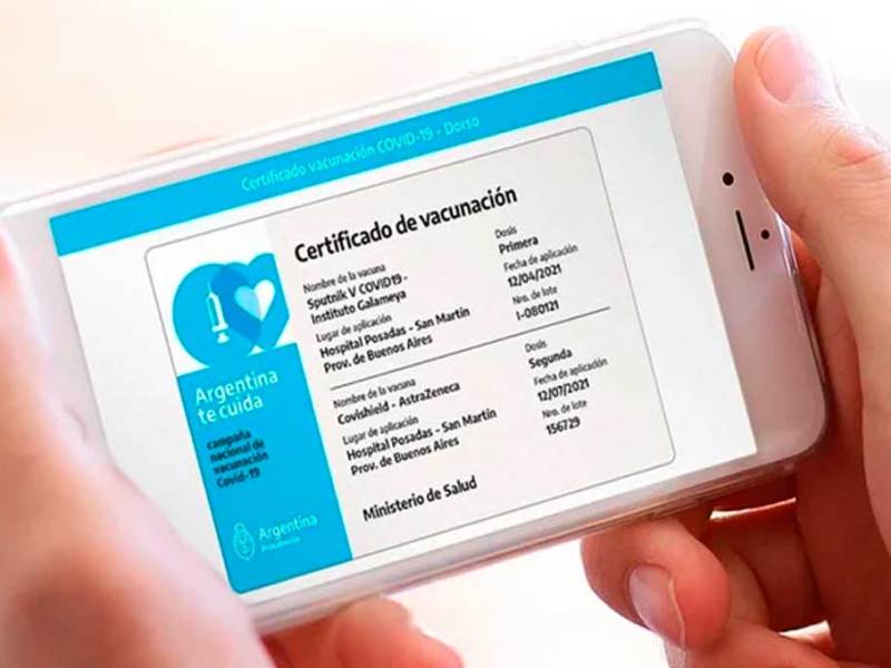 Qué falta para aplicar el pase sanitario en Argentina