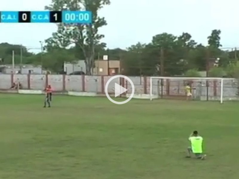 Video: insólito penal en la final por el ascenso a la Primera de la Liga Rafaelina