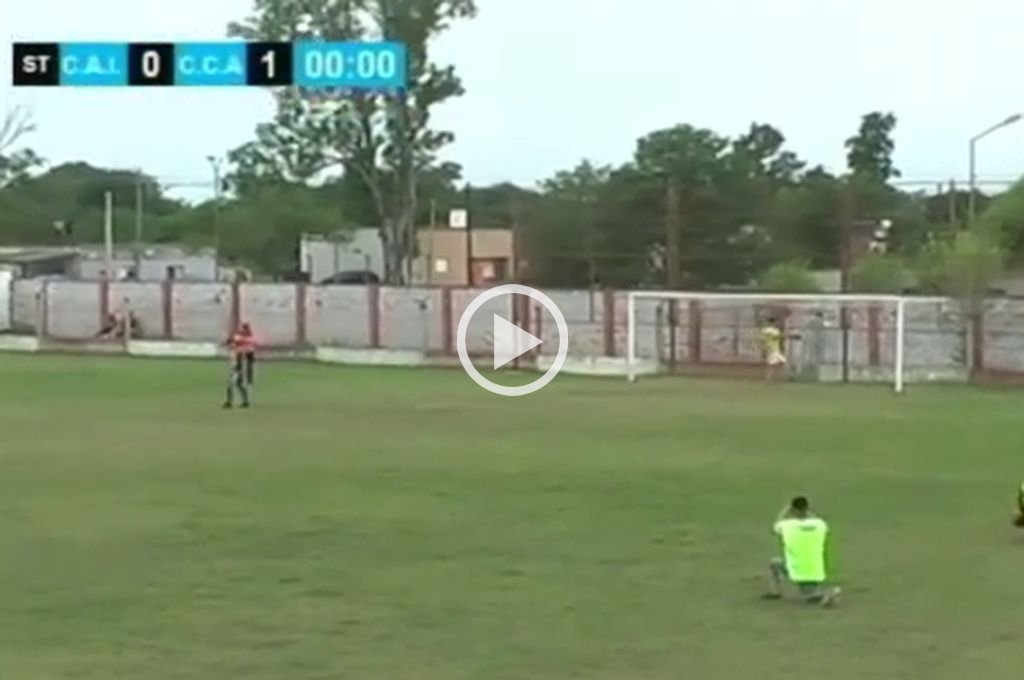 Video: insólito penal en la final por el ascenso a la Primera de la Liga Rafaelina