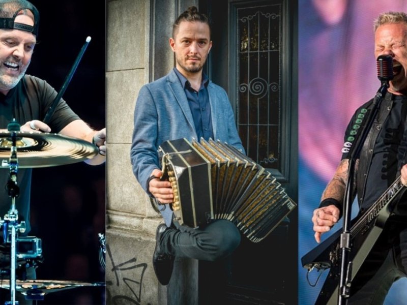 Bandoneonista santafesino convocado para los 40 años de Metallica