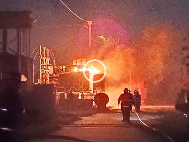 Video: así fue el incendio que afectó a la Estación Norte de la EPE