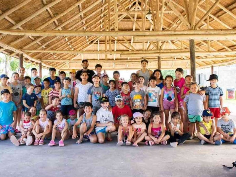 Niños de Matilde ya disfrutan de la colonia de vacaciones