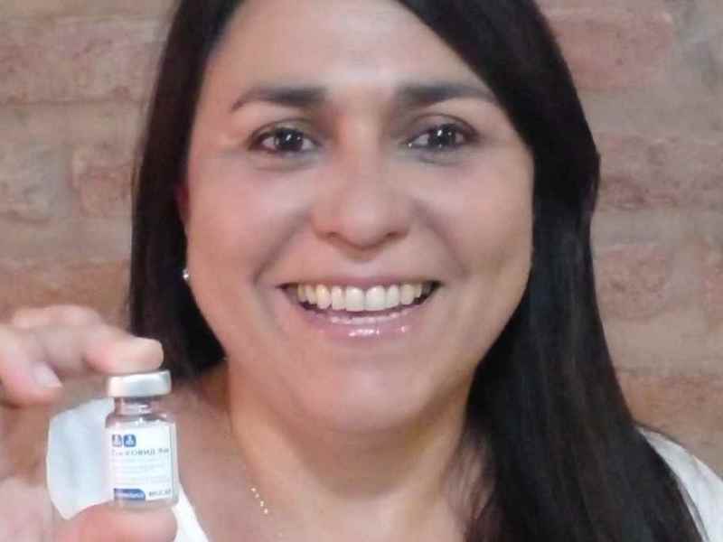 Alejandra Lucca, la enfermera que aplicó la primera dosis en Santa Fe