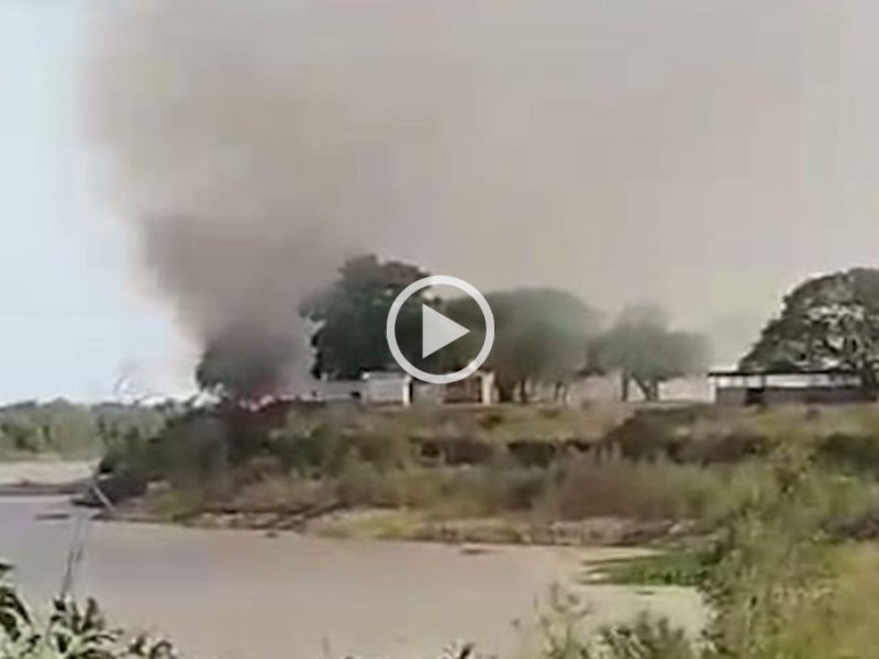 Quemas: el fuego llegó al Parque Arqueológico «Ruinas de Santa Fe La Vieja»