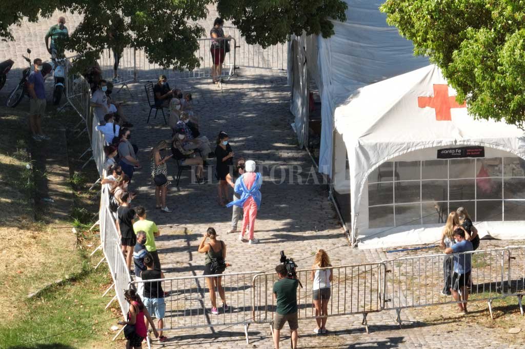 Comenzaron los hisopados en horario corrido en la ciudad de Santa Fe