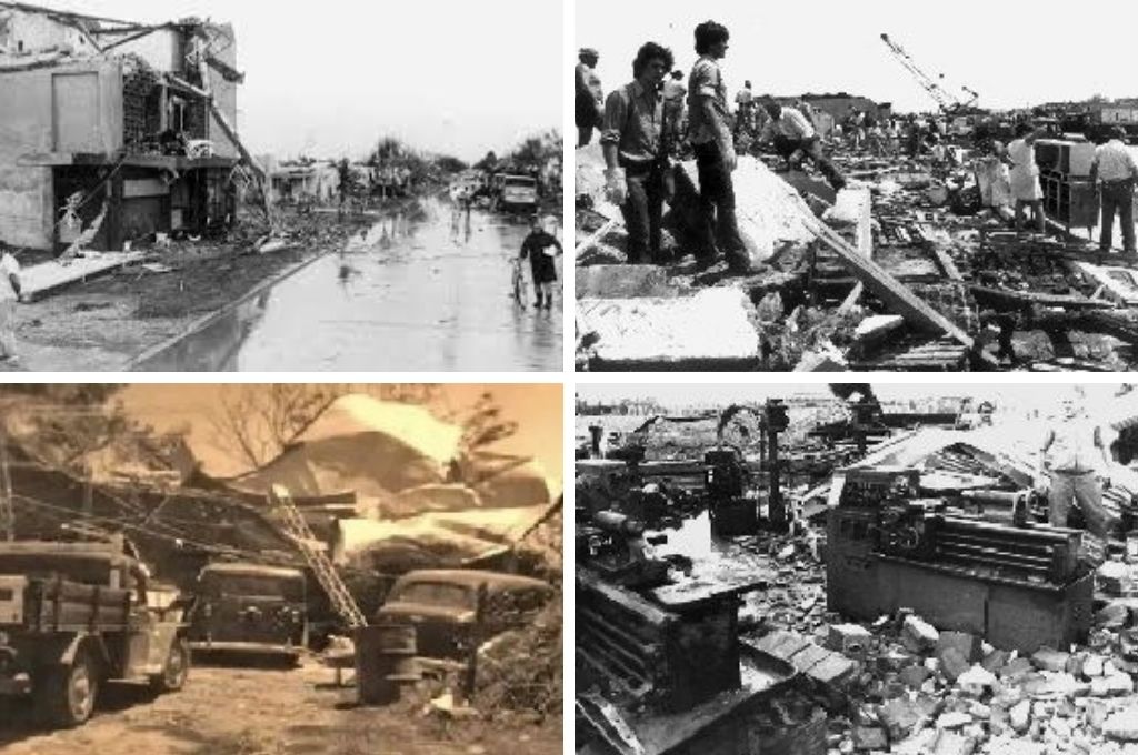 Se cumplen 49 años del tornado en San Justo