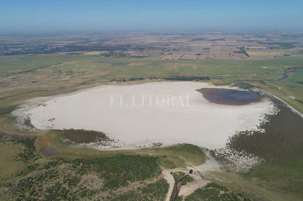 Sorpresa y preocupación: desapareció la laguna de Paiva