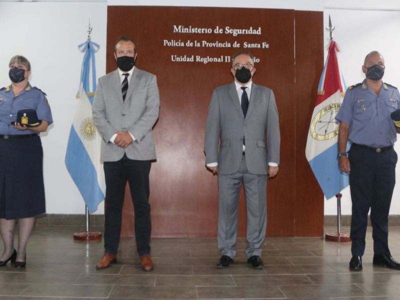 Policía de Santa Fe: nuevas autoridades para las Unidades Regionales II, VI, XIII Y XIX