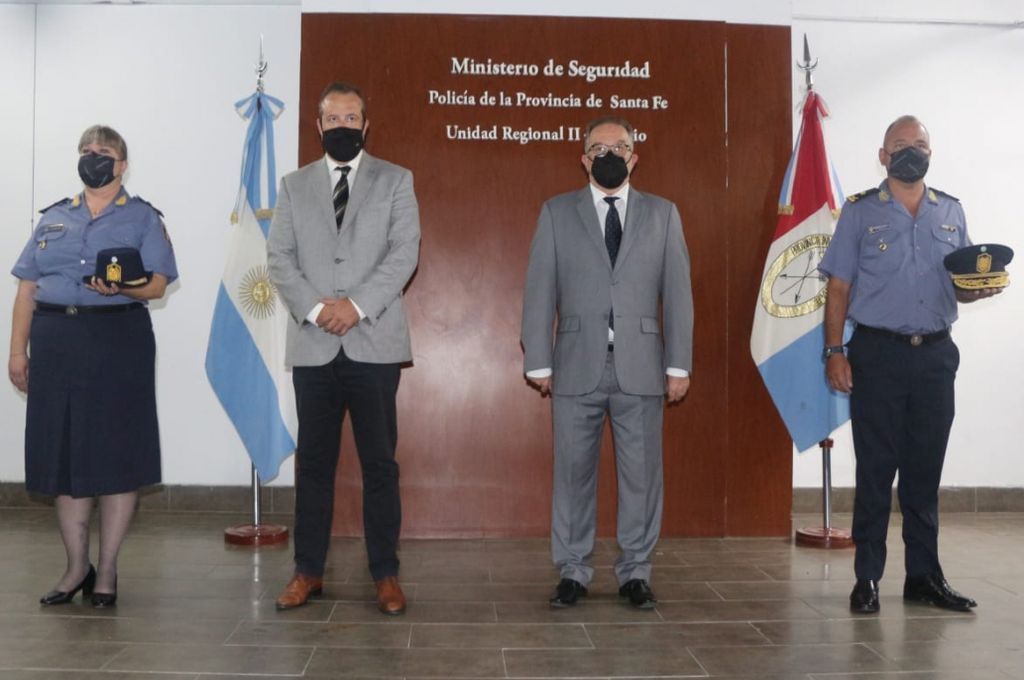 Policía de Santa Fe: nuevas autoridades para las Unidades Regionales II, VI, XIII Y XIX