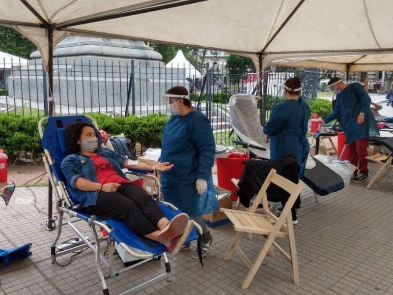 Los que tuvieron coronavirus pueden donar sangre 10 días después del alta