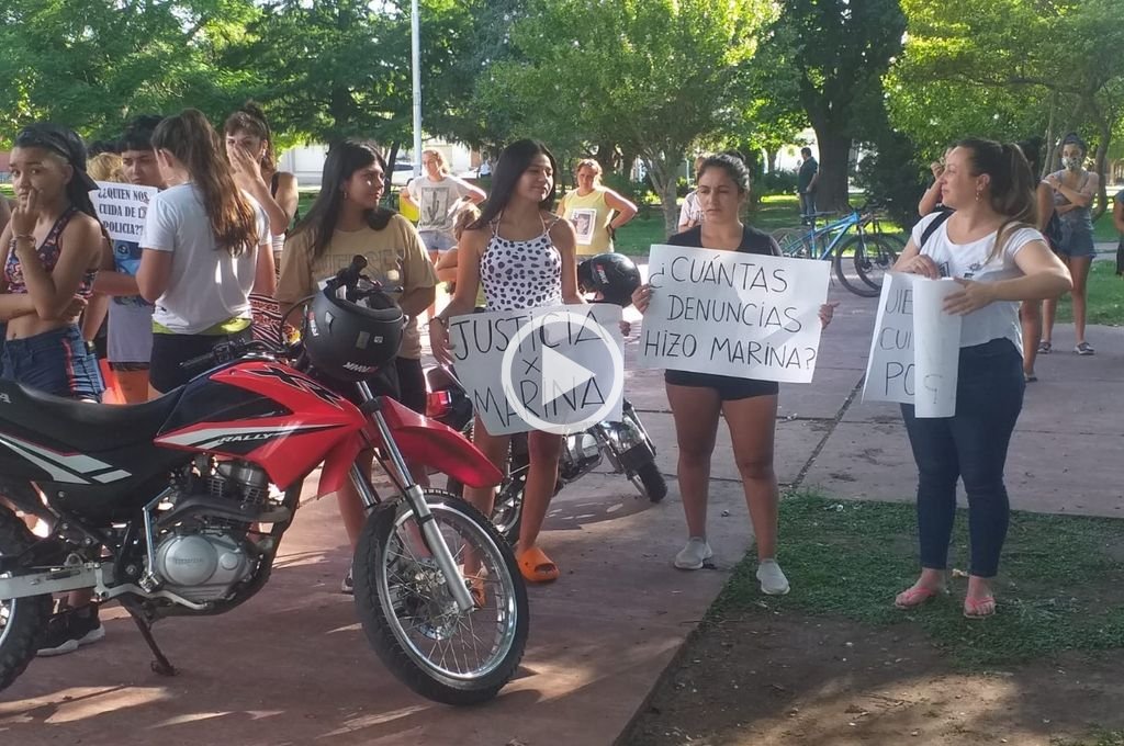 Femicidio en Murphy: tensión entre manifestantes y autoridades por el asesinato de Marina