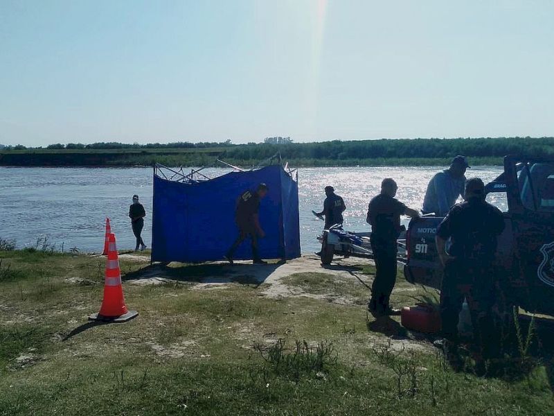 Hallaron el cuerpo del hombre que se ahogó en el Río Salado