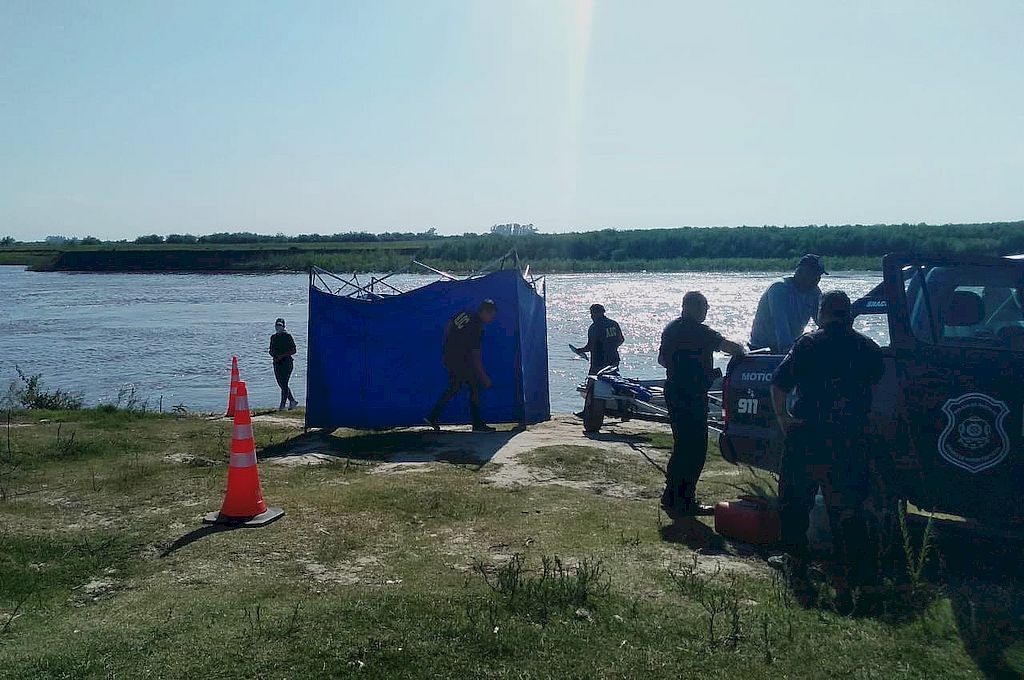 Hallaron el cuerpo del hombre que se ahogó en el Río Salado