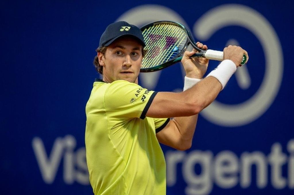 El rosarino Coria no pudo con Ruud y quedó eliminado del Argentina Open