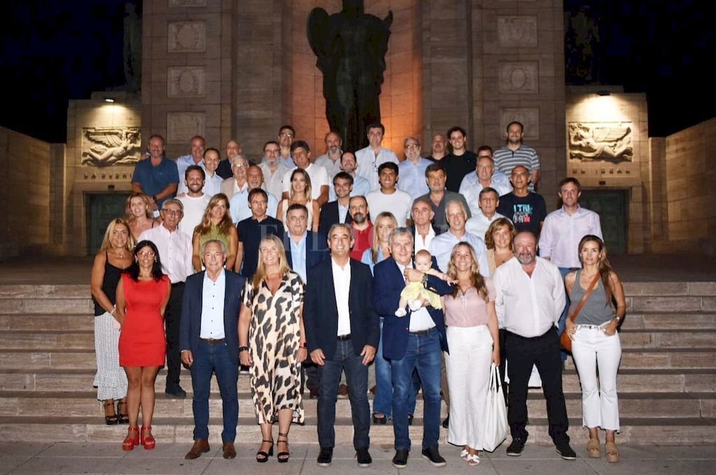 Morales en Rosario con Javkin