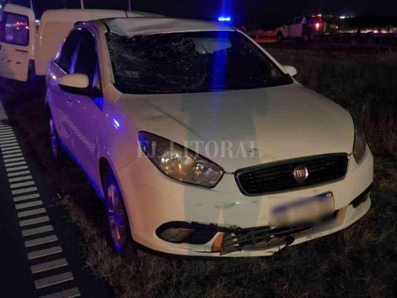 Un ciclista murió atropellado en la Autopista Santa Fe-Rosario a la altura del Río Salado
