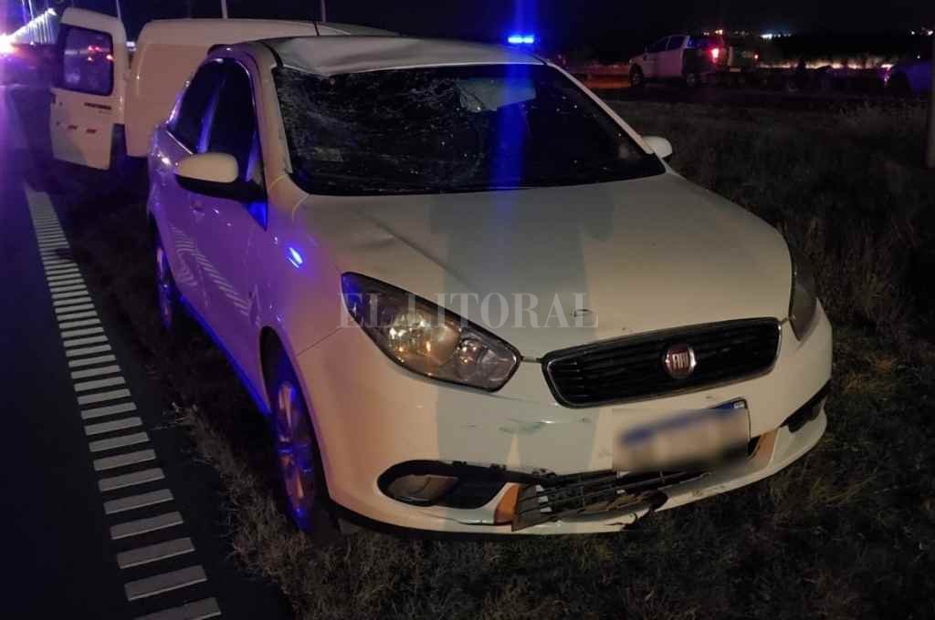 Un ciclista murió atropellado en la Autopista Santa Fe-Rosario a la altura del Río Salado