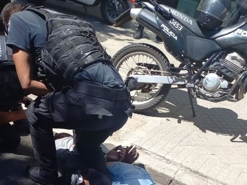 Salidera bancaria, persecución policial y detenidos en el centro de Rosario