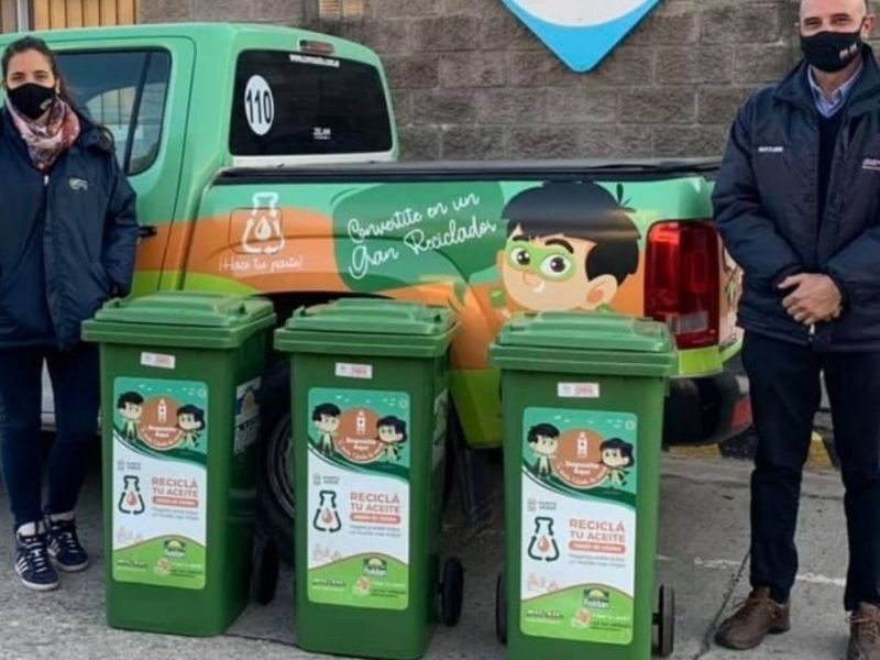 Reciclaje de aceite usado de cocina, una práctica que se expande en el sur provincial