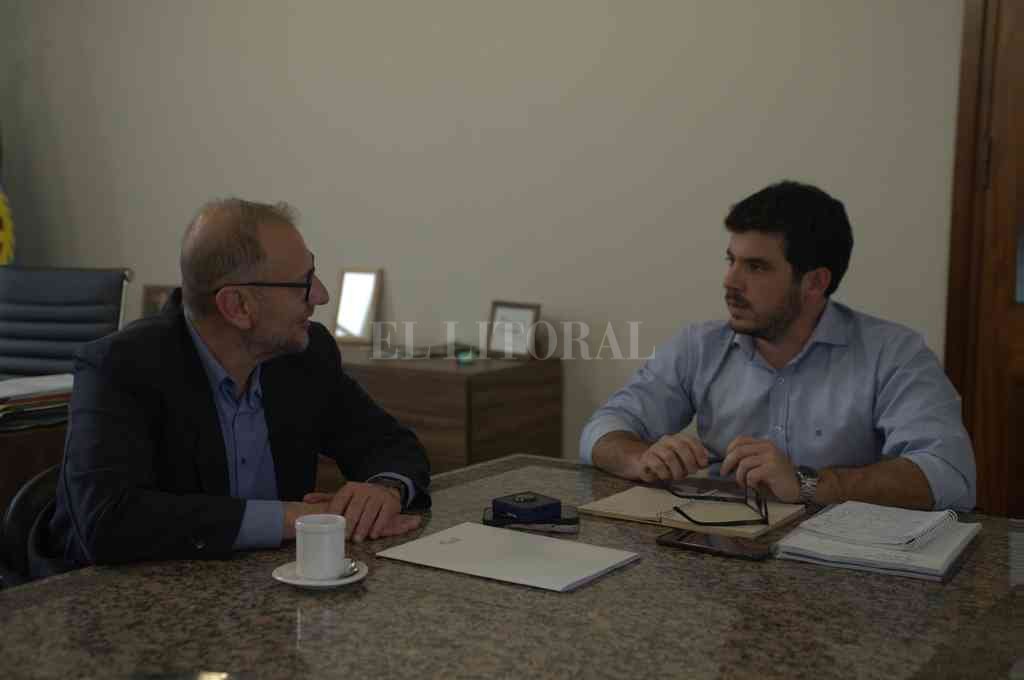Chiarella se reunió con Corach para avanzar en proyectos para Venado Tuerto