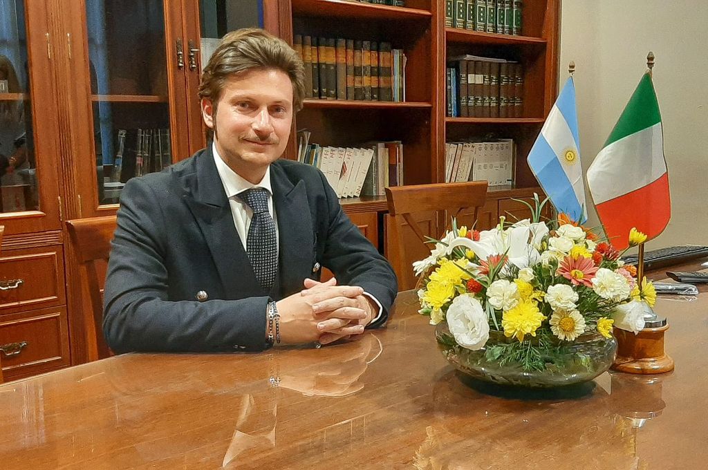 El cónsul general de Italia en Rosario, entre tradiciones y nuevas generaciones
