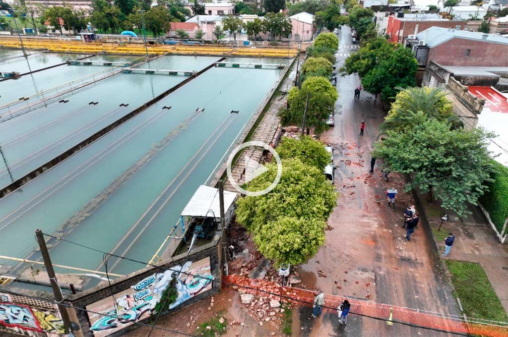 Por qué se cayó el muro de Aguas Santafesinas