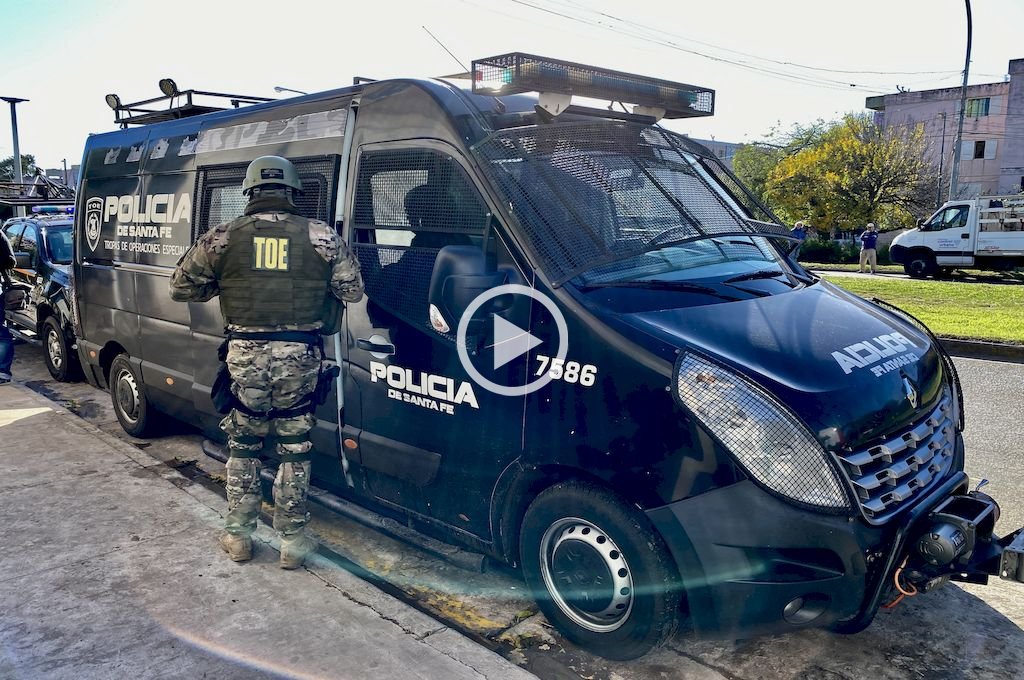 El video: así detuvieron a «El Viejo» Cantero en Rosario