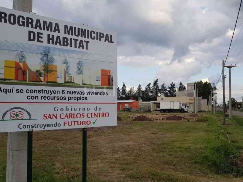 Avanza la construcción de 22 nuevas viviendas del Programa Municipal de Hábitat