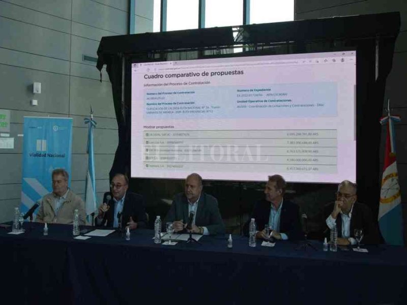 Nación licita la construcción de 16 nuevos kilómetros de la RN 34