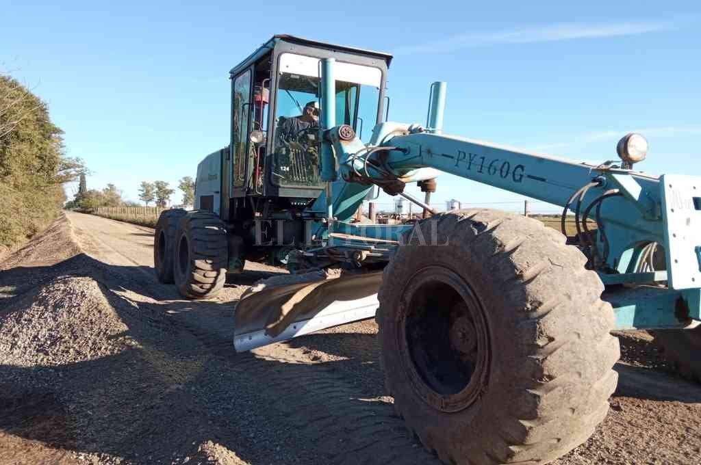 Culminaron los trabajos del programa Caminos de la Ruralidad en Ramona