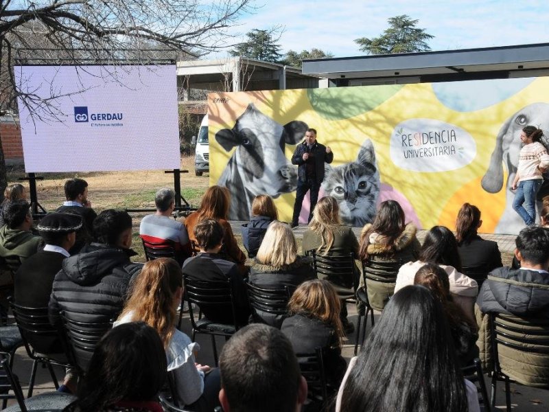 Gerdau inauguró una residencia universitaria en la ciudad de Casilda
