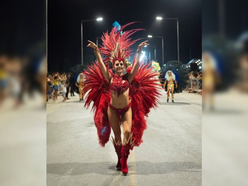 Bailarina de Concordia será musa en el carnaval de Río