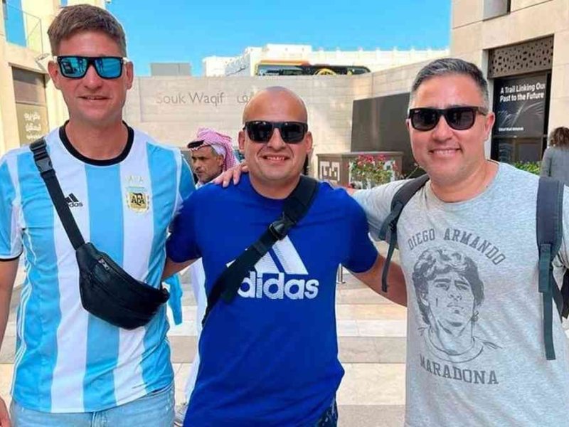 Santafesinos cuentan su experiencia en las famosas carpas en Qatar