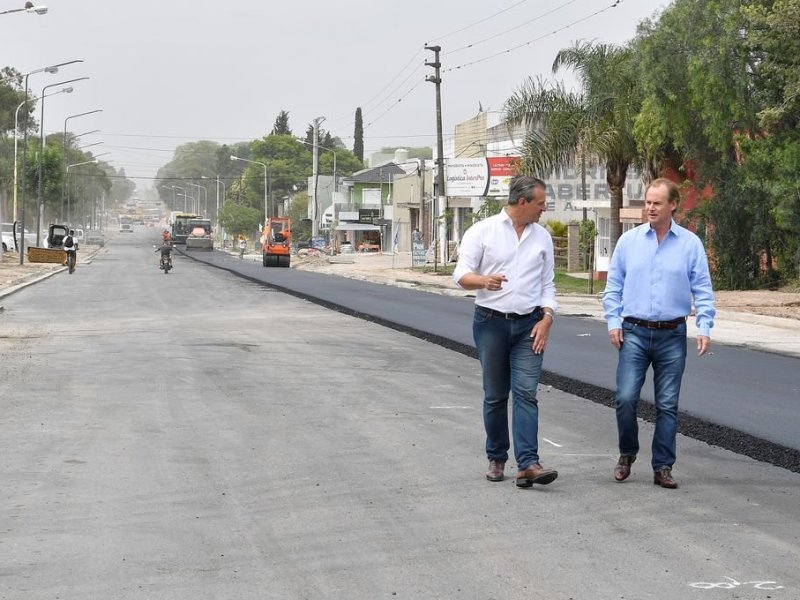 Destacan que la obra de Avenida Zanni dará transitabilidad y seguridad a Paraná