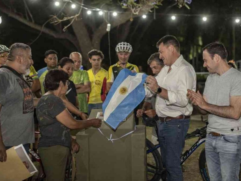 San Lorenzo rindió homenaje a «Maikel»