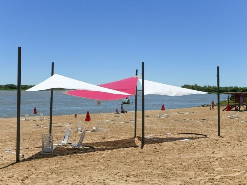 En Paraná: este jueves se habilitan como balnearios las playas Municipal y Bajada Grande
