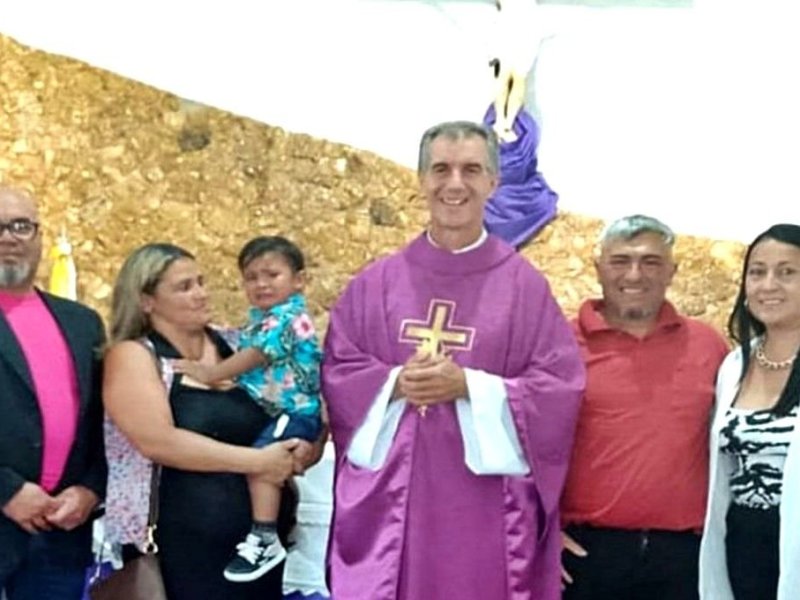 Un niño concordiense es ahijado del Presidente de la Nación