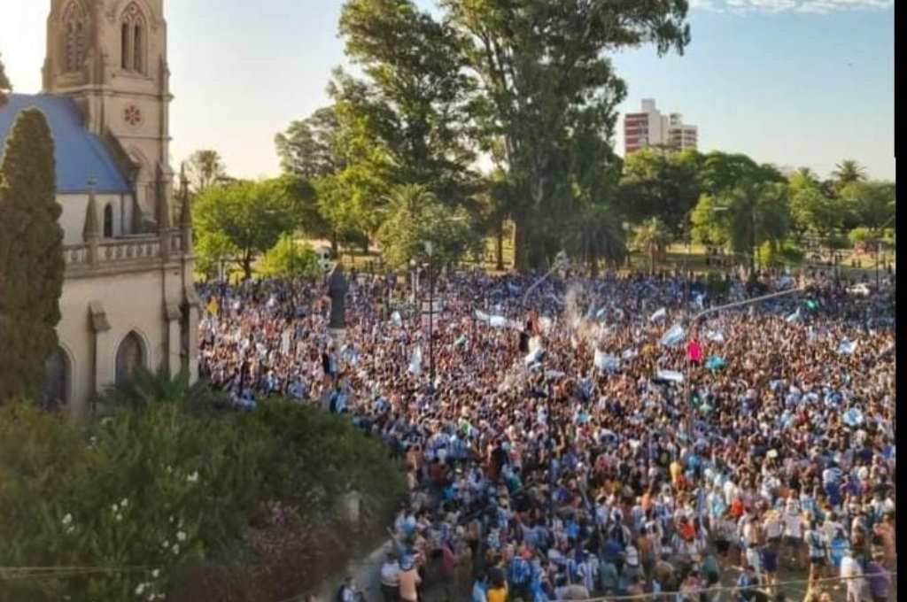 Heridos y demorados en el centro de Venado Tuerto tras los festejos por la Selección