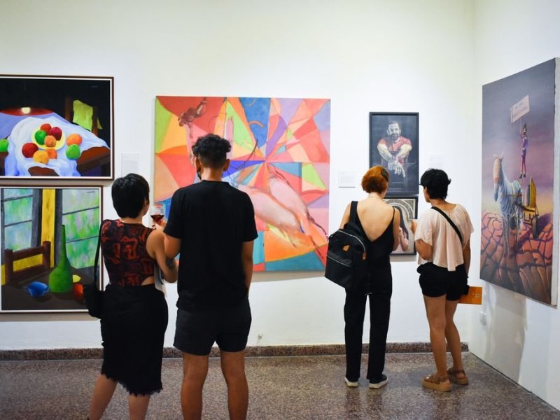 Se podrá recorrer el Salón Provincial de Artes Visuales