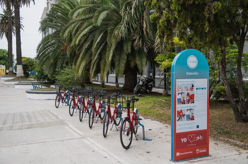 Se habilitaron 50 nuevas bicicletas públicas en Paraná