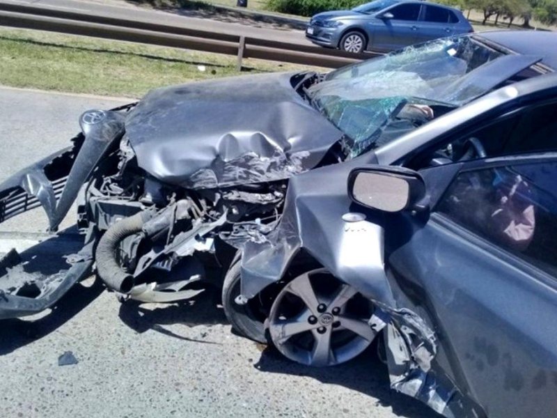 Funcionaria de Concordia protagonizó un grave accidente y sufrió una fractura de cadera