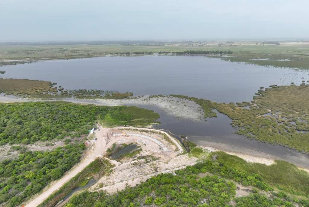 Laguna Paiva: con obras buscan recuperar el espejo de agua