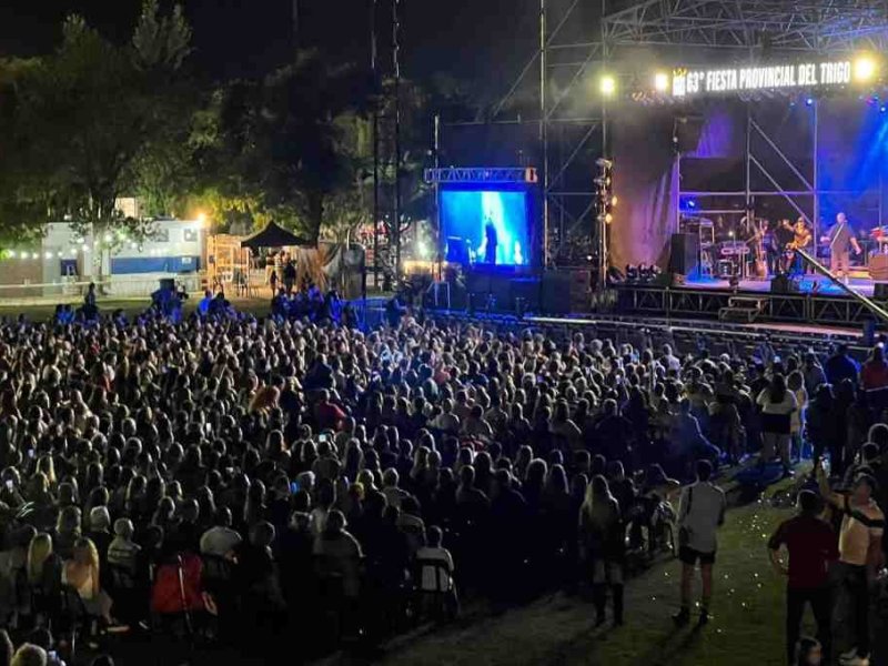 30.000 personas vibraron con la Fiesta Provincial del Trigo en San Genaro