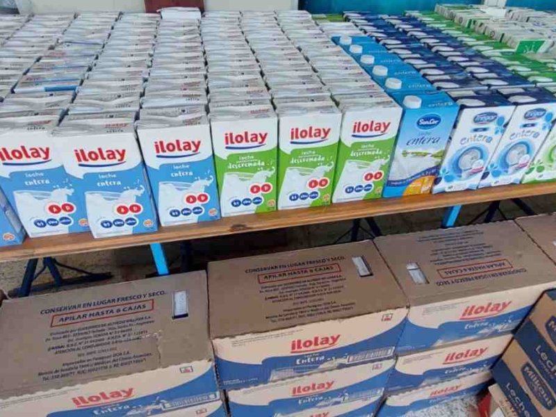 Un club de El Trébol recaudó 1.000 litros de leche para los comedores de la ciudad