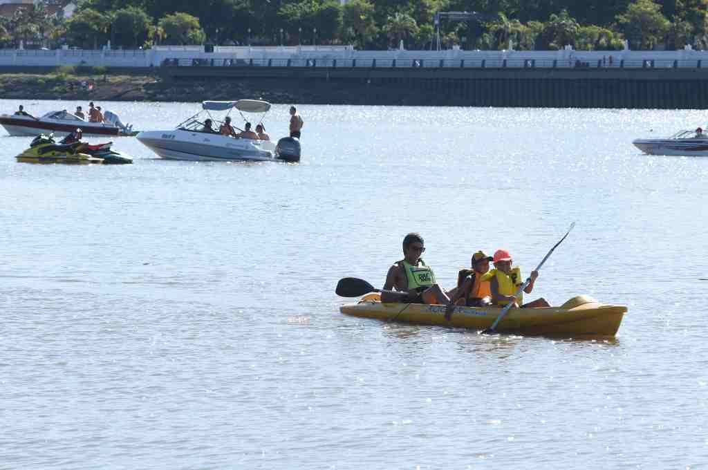 El río Paraná está sobre los 2 metros en la ciudad de Santa Fe