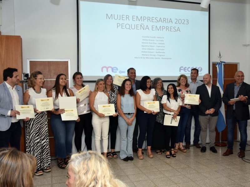 Distinguieron a mujeres empresarias de la provincia de Santa Fe