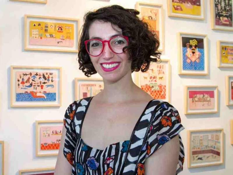 La obra de la rosarina María Luque, presente en la Feria de arte y diseño Fuega