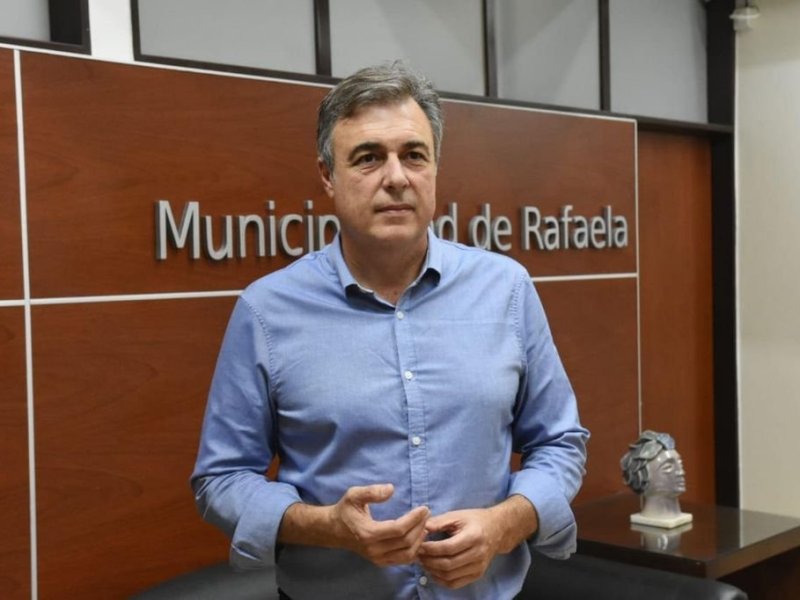 Confirmaron que el intendente de Rafaela, Luis Castellano, tiene dengue